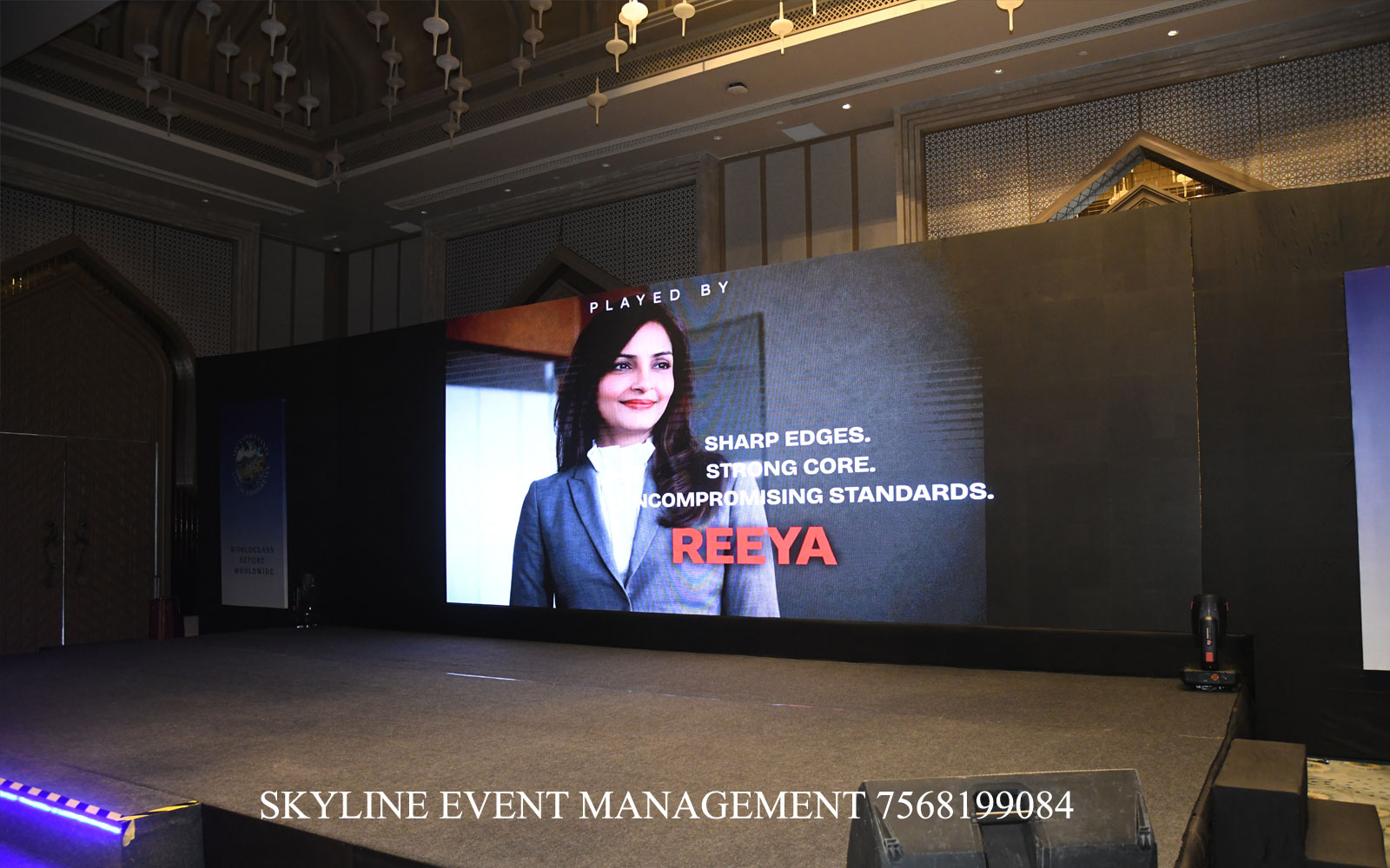 Corporate Event, Conference, Award Show, dj party setup, stage, ledwall, sound, photographer, production company Mementos by ITC Hotels Ekaaya Udaipur