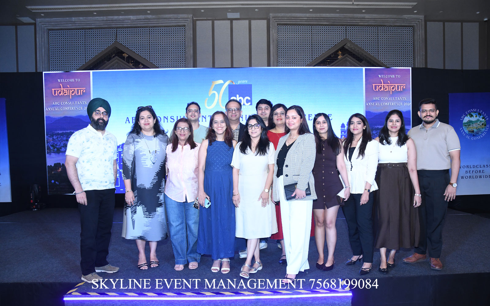 Corporate Event, Conference, Award Show, dj party setup, stage, ledwall, sound, photographer, production company Mementos by ITC Hotels Ekaaya Udaipur