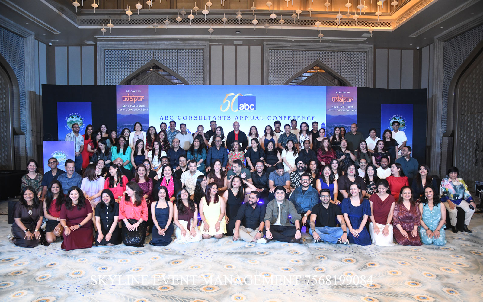 Corporate Event, Conference, Award Show, dj party setup, stage, ledwall, sound, photographer, production company Mementos by ITC Hotels Ekaaya Udaipur